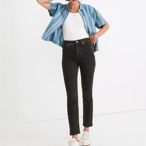 MADEWELL • The PETITE Perfect Vintage Jean in Lunar Wash